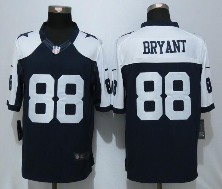 2016 Dallas cowboys 88 Bryant Blue Thanksgiving Nike Limited Jersey